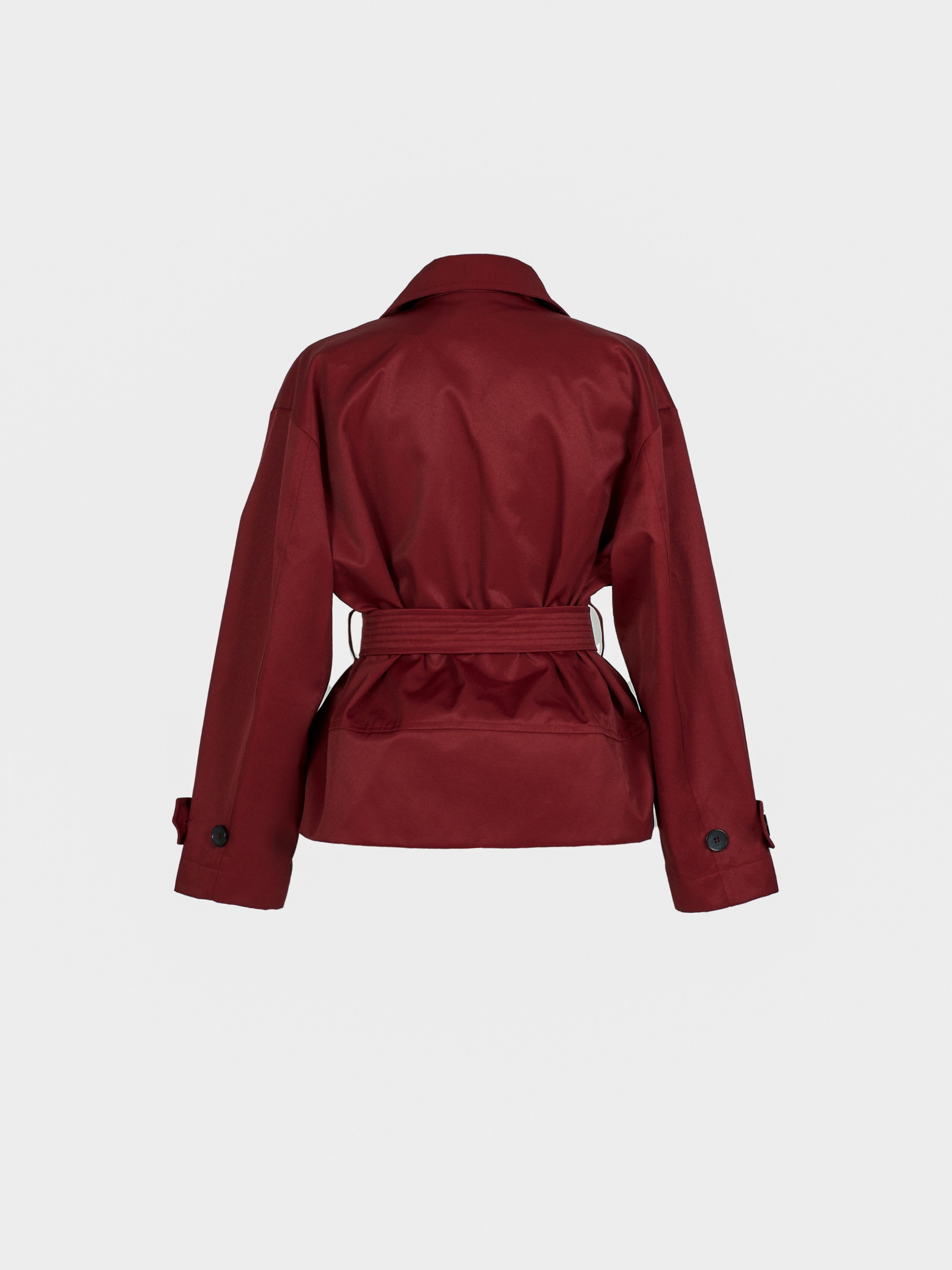 Жакет-куртка, цвет бордо