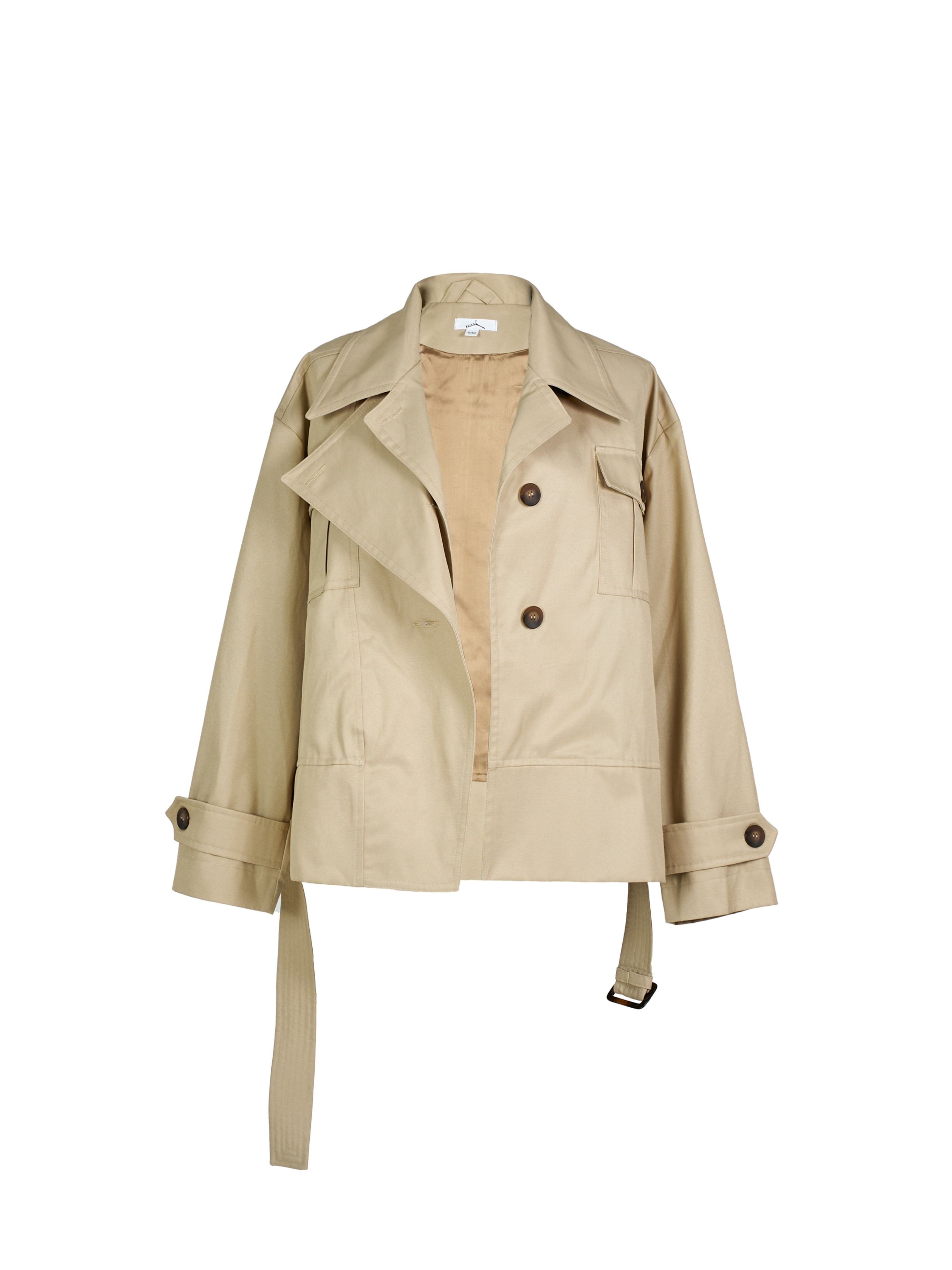 Жакет-куртка бежевая