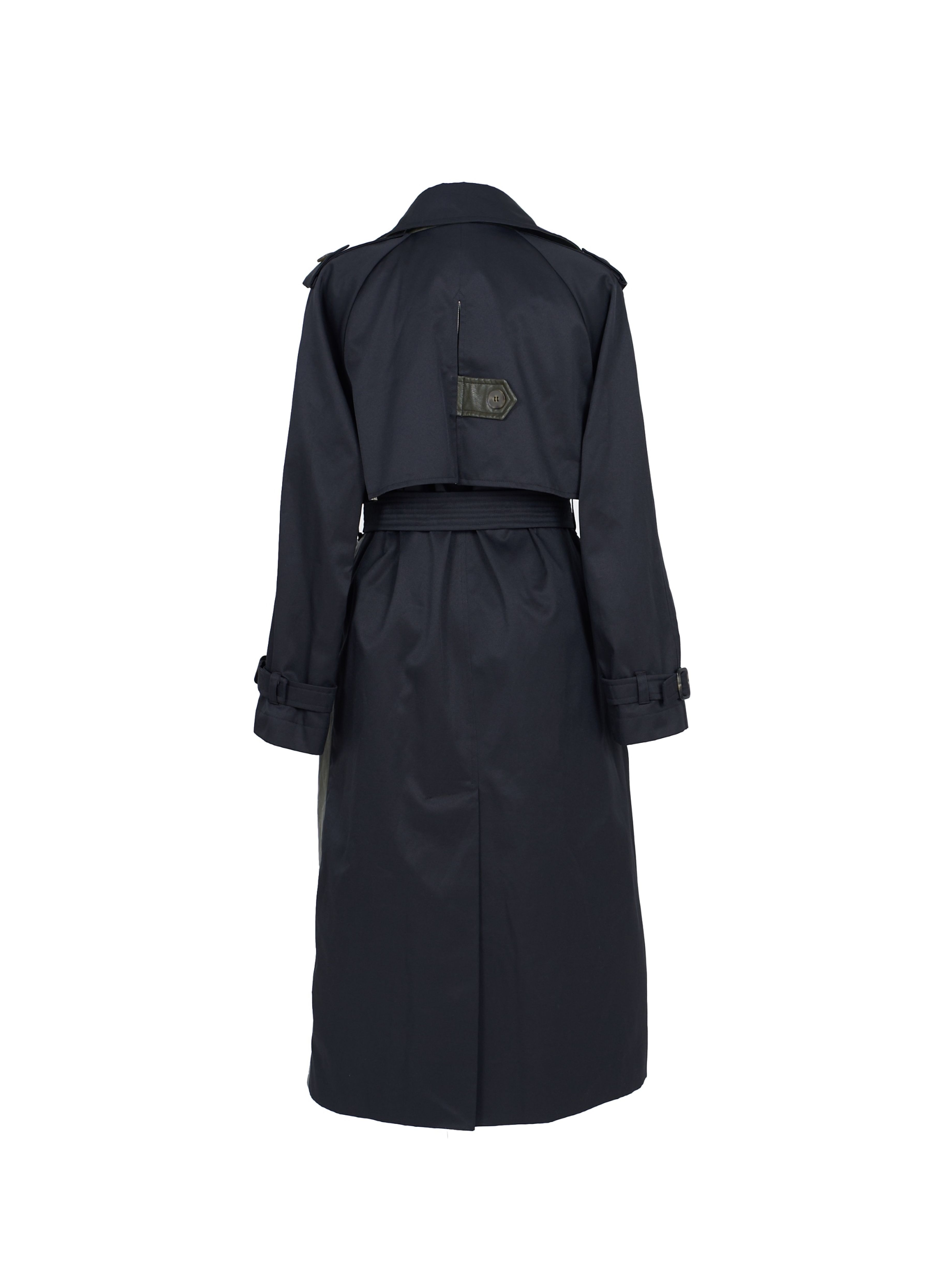 Тренч черный