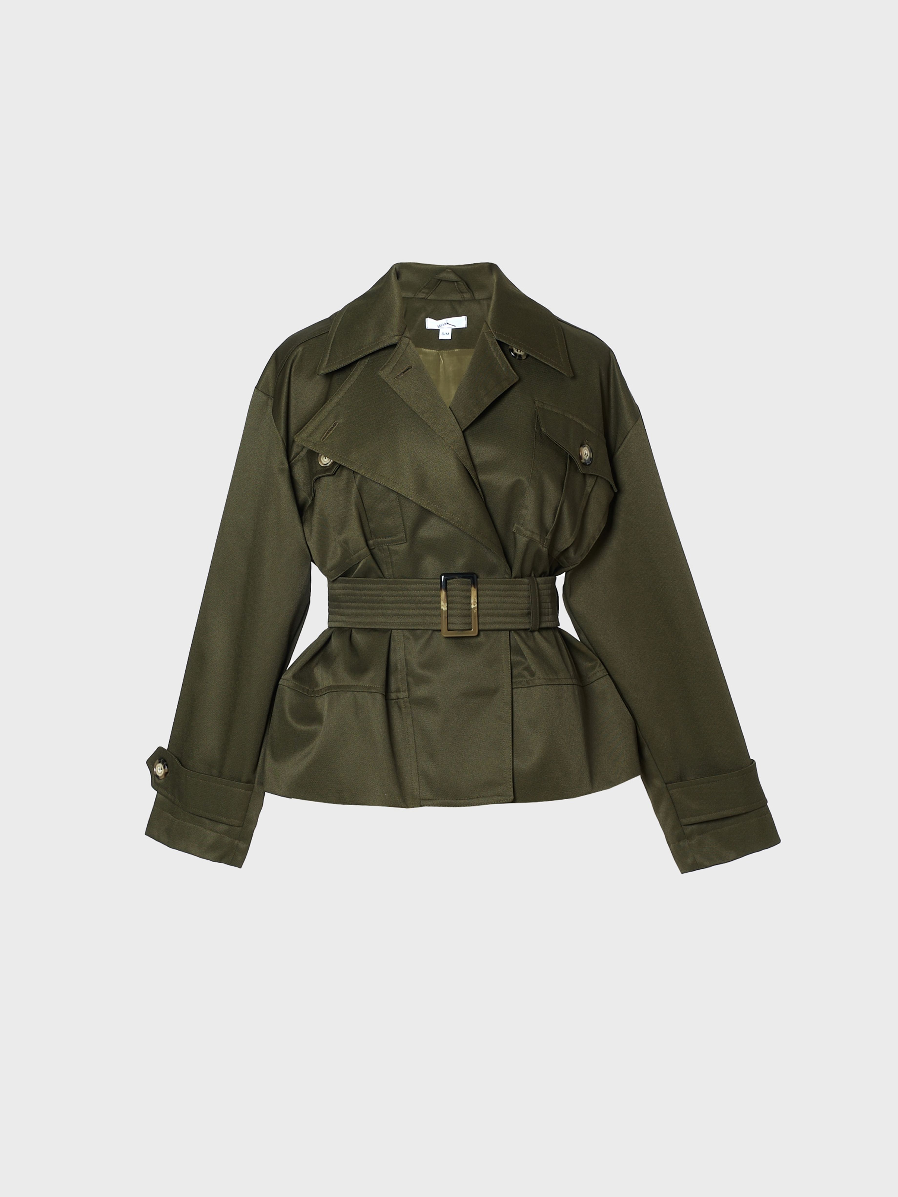 Жакет-куртка хаки